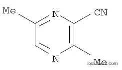 Molecular Structure of 2435-47-4 (3,6-diMethylpyrazine-2-carbonitrile)